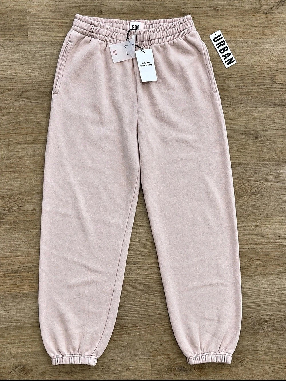 BDG Cotton Jogger Pants in Pink Size Small NWT